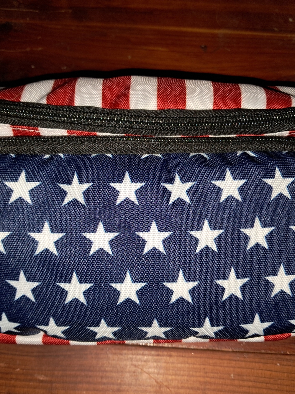 Americana Red & White Sling Pack